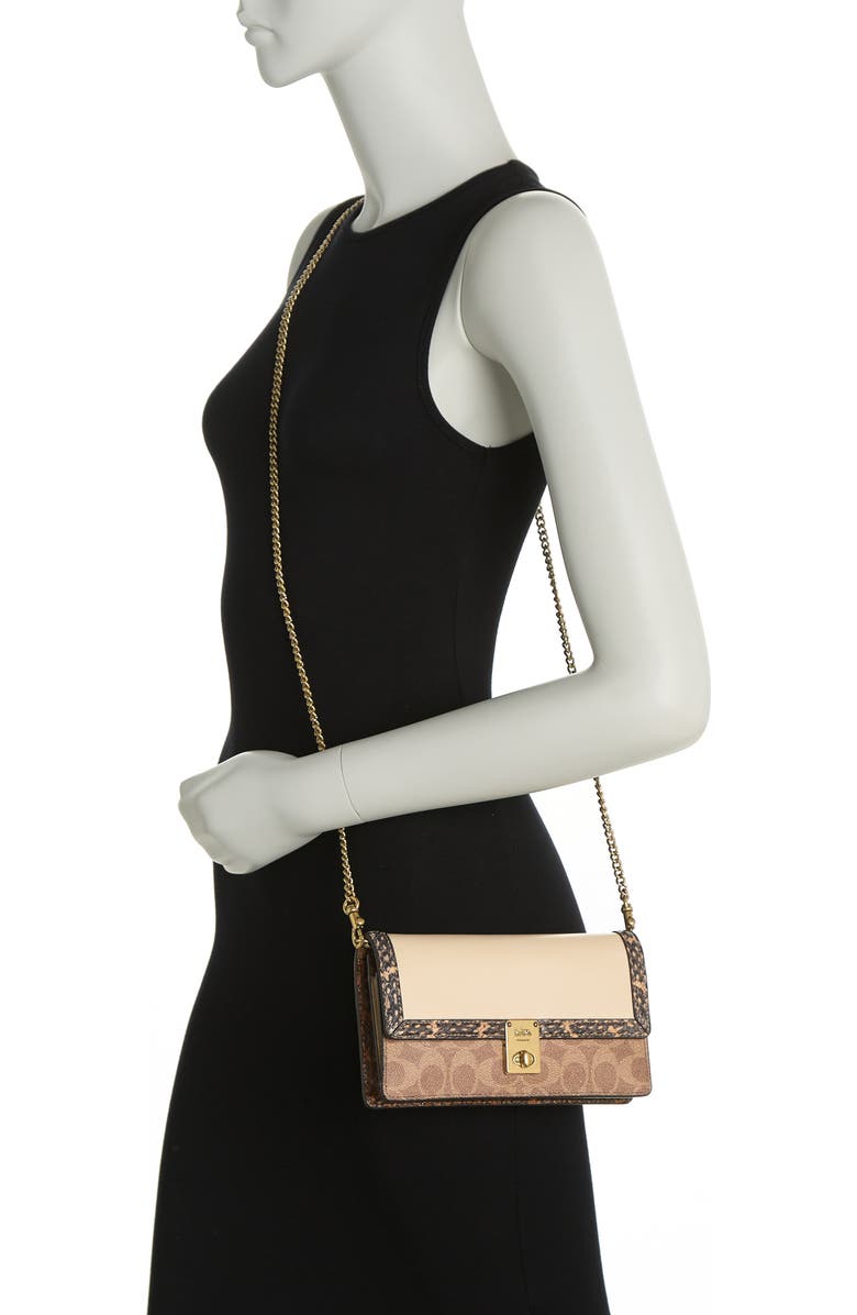 COACH Coated Canvas Signature Crossbody Bag, Alternate, color,