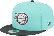 New Era Men's New Era Turquoise/Charcoal Orlando Magic Color Pack Two-Tone 9FIFTY Snapback Hat