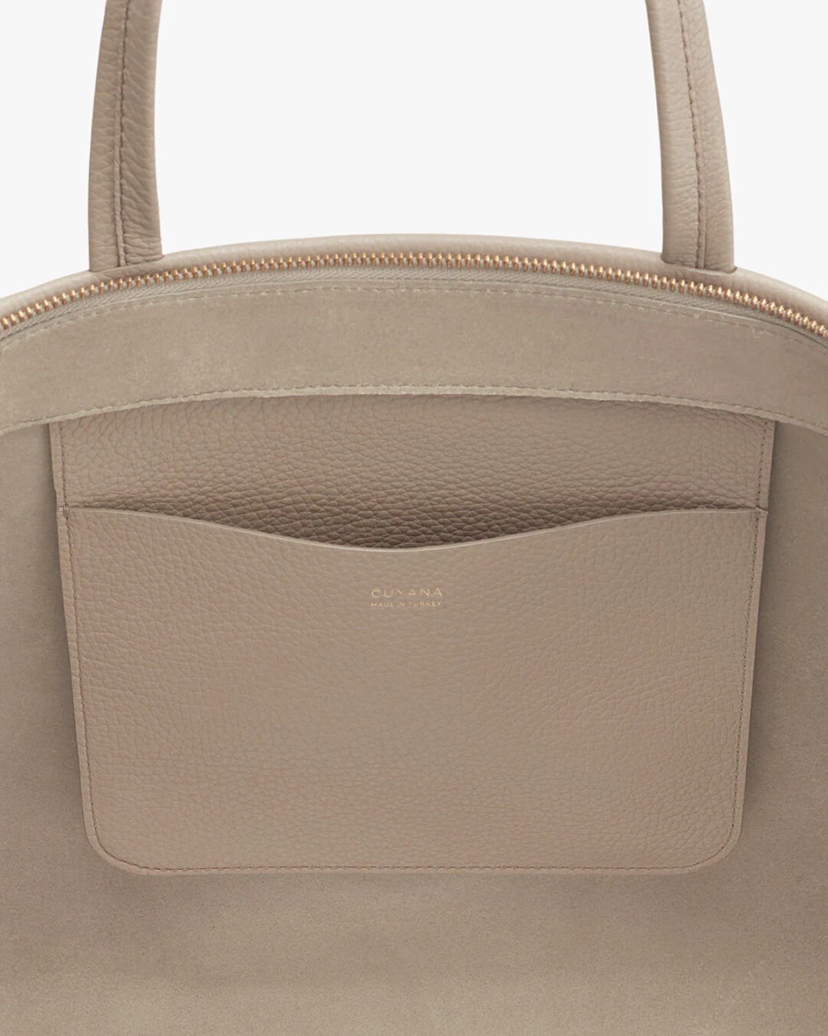 Small Easy Zipper Tote, Alternate, color, Stone