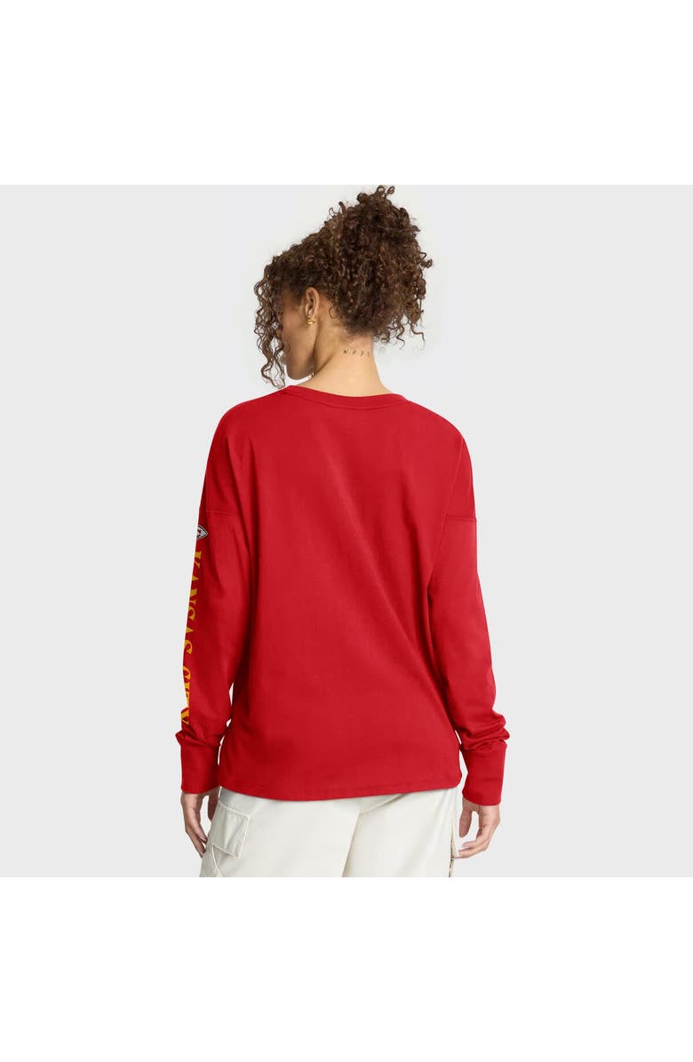 FANATICS Women's Fanatics Red Kansas City Chiefs Hometown Legacy Long Sleeve T-Shirt, Alternate, color, Red