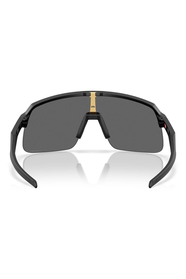 Sutro Lite 134mm Prizm™ Wrap Shield Sunglasses, Alternate, color, MATTE BLACK / PRIZM BLACK