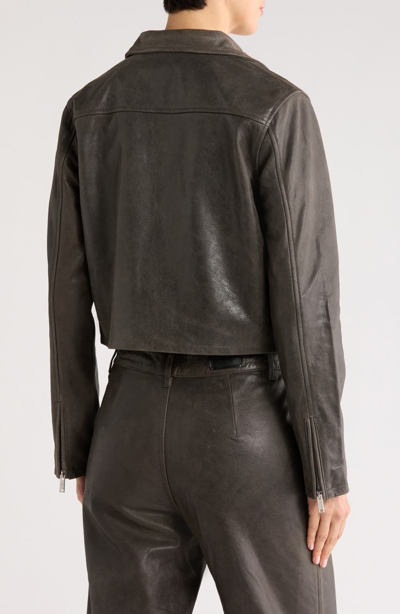 DL1961 Vika Leather Jacket, Alternate, color, Distressed Leather