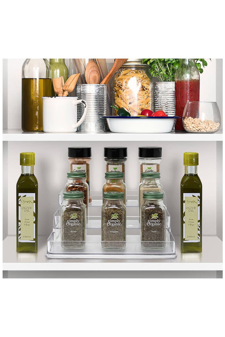 Three-Tier Pantry Organizer - Set of 2, Alternate, color, CLEAR