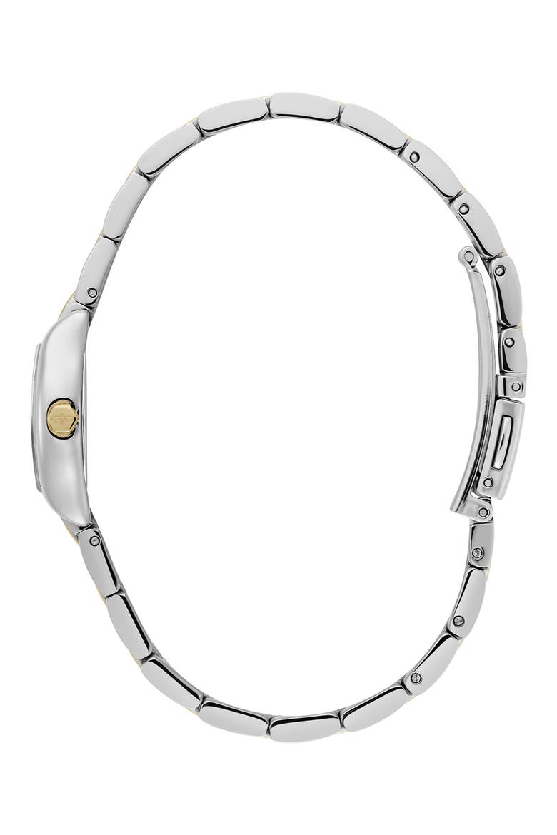 Cambridge Quartz Bracelet Watch, 17.7mm, Alternate, color, IVORY