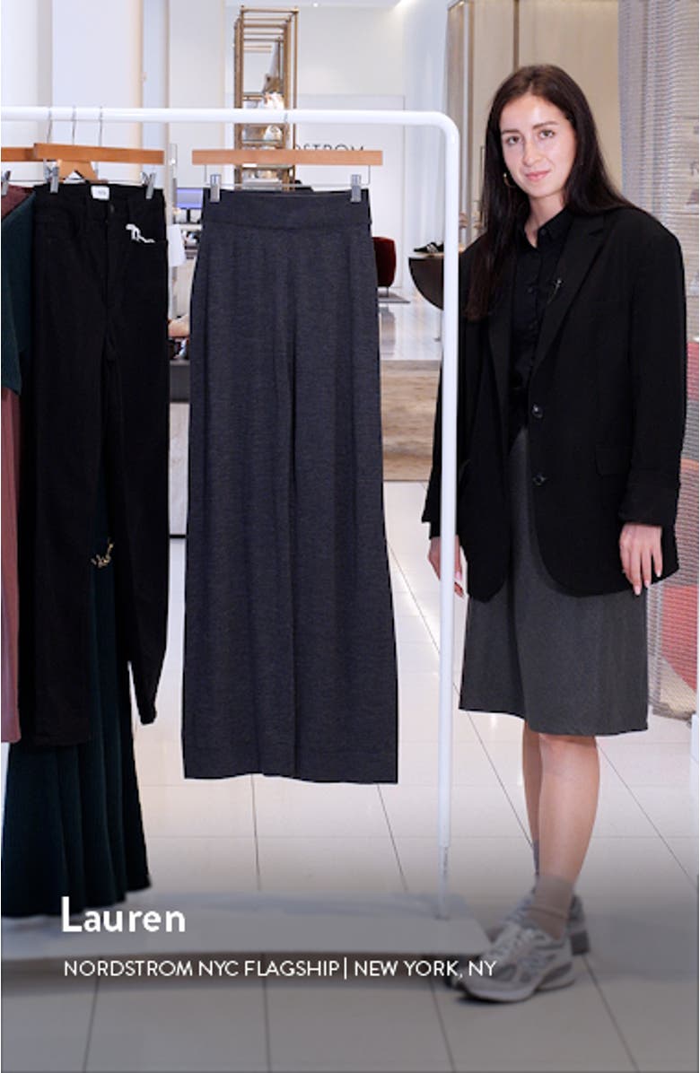 Pull-On Wool Trousers, sales video thumbnail