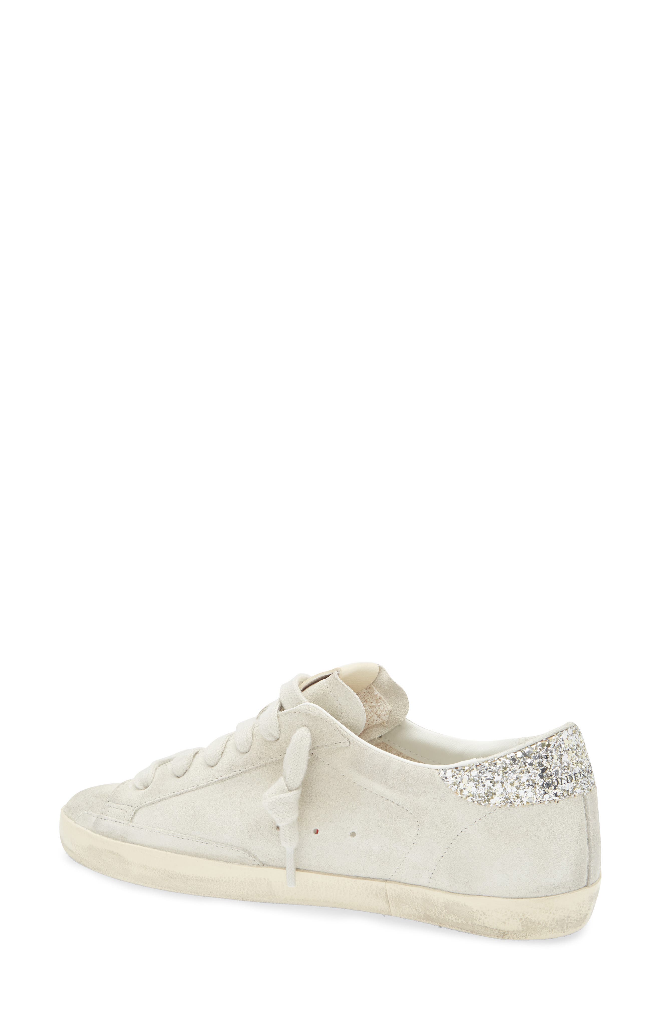Golden Goose Super-Star Low Top Sneaker, Alternate, color, Beige/ Silver/ Platinum
