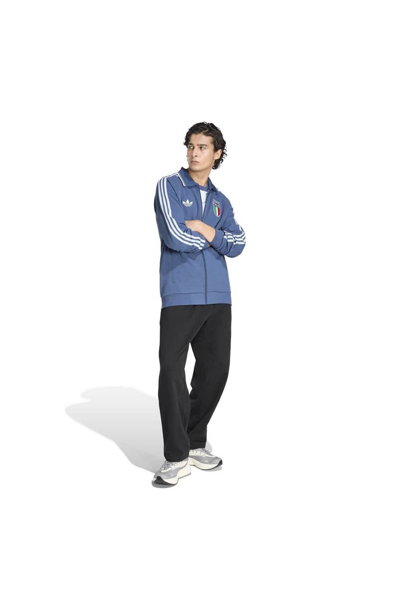 adidas Men's adidas Blue Italy National Team 2026 Away Full-Zip Anthem Jacket, Alternate, color, Blue