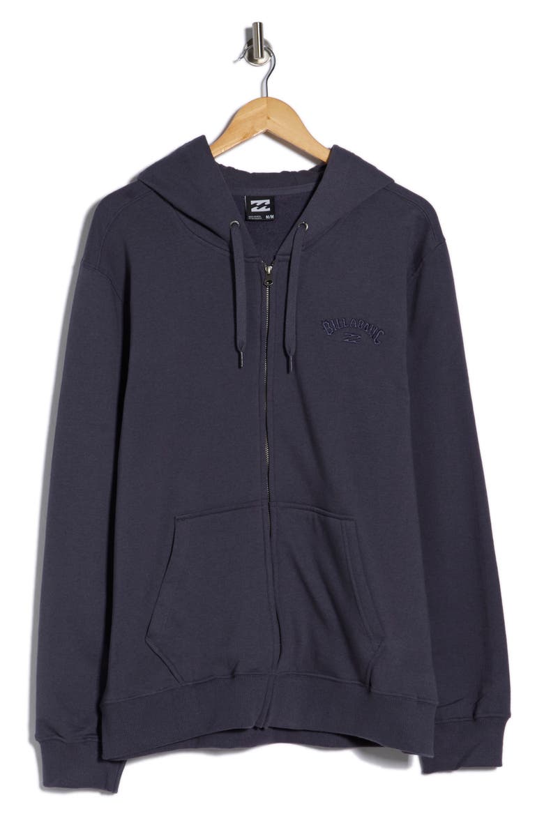 Air Embroidered Zip Hoodie, Alternate, color, GRAYSTONE
