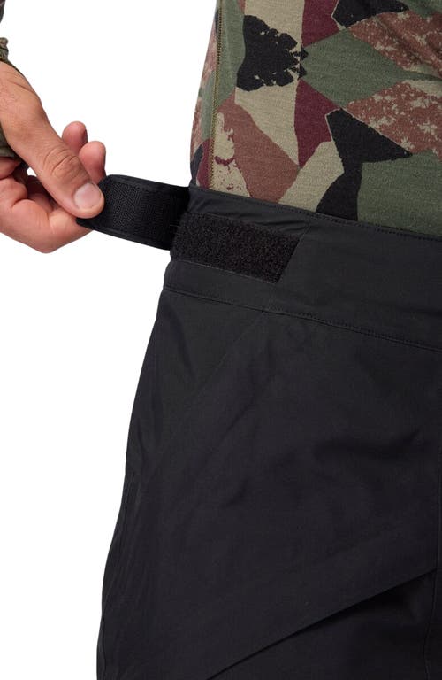 Backcountry Crestcarver Gore-tex Shell Pant In Black