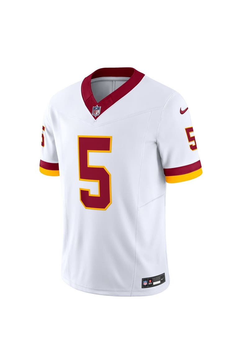 Men's Nike Jayden Daniels White Washington Commanders Vapor F.U.S.E. Limited Super Bowl Era Jersey, Alternate, color, White