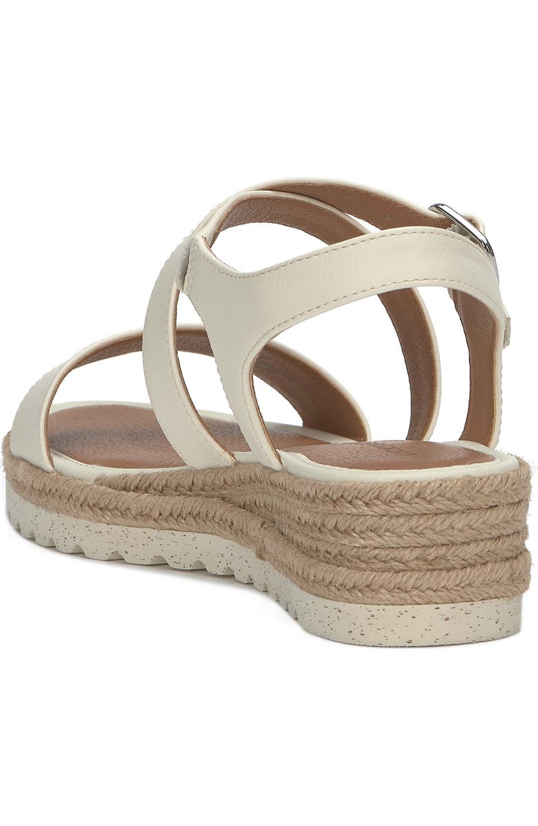 Lucky Brand Trianna Strappy Platform Sandal, Alternate, color, Pristine