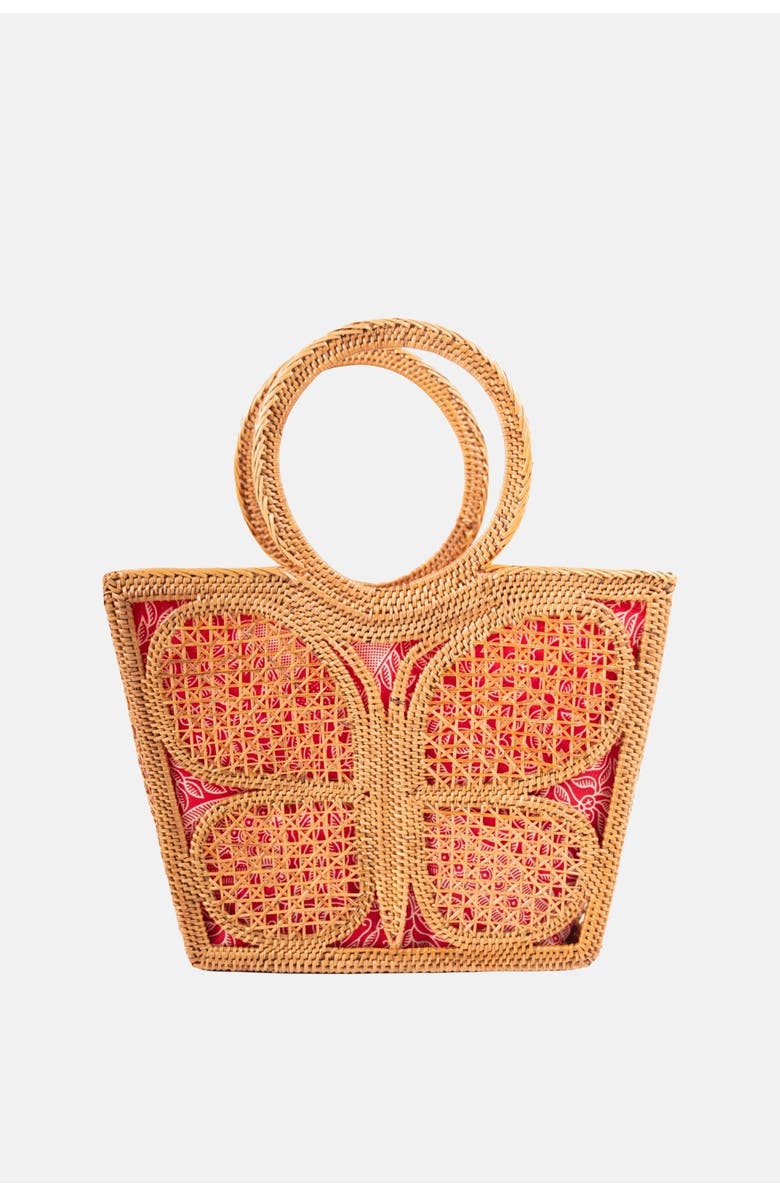 Jelavu Mariposa Satchel Bag, Main, color, Natural