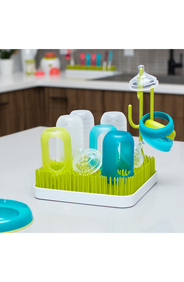 TOMY Boon<sup>®</sup> GRASS<sup>®</sup> Countertop Drying Rack, Spring Green, Alternate, color, Multicolored