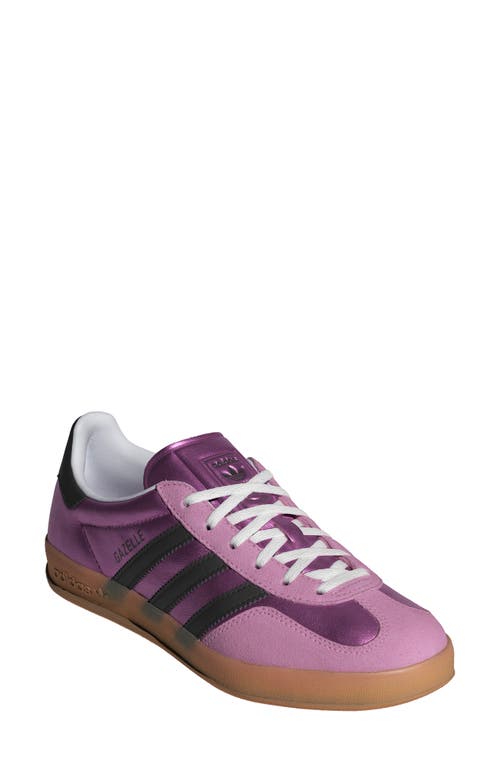 Adidas Originals Adidas Gazelle Indoor Sneaker In Purple
