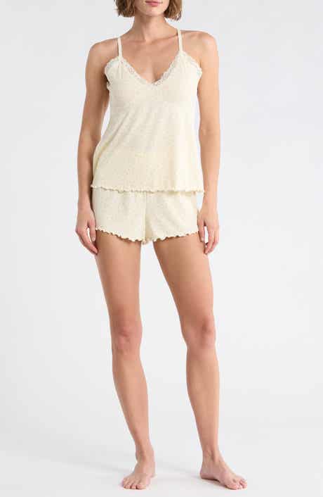 Laura Ashley Lace Camisole & Short Pajamas