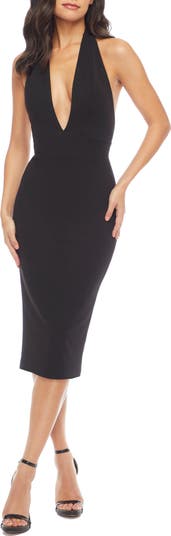 Vanessa Halter Body-Con Midi Dress