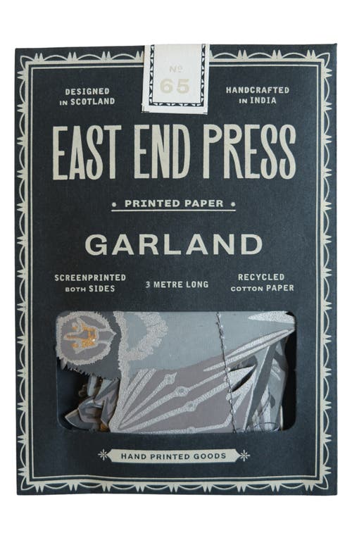 East End Press Bats Sewn Garland In Multi