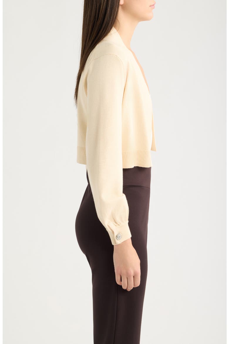 Kissing Front Shrug, Alternate, color, MACADAMIA
