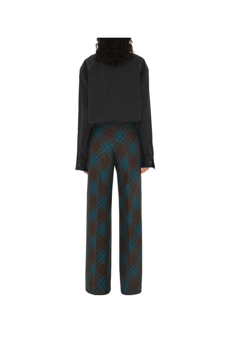Burberry Wool Tailored Trousers, Alternate, color, 