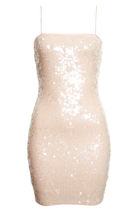 Delora Sequin Sleeveless Minidress
