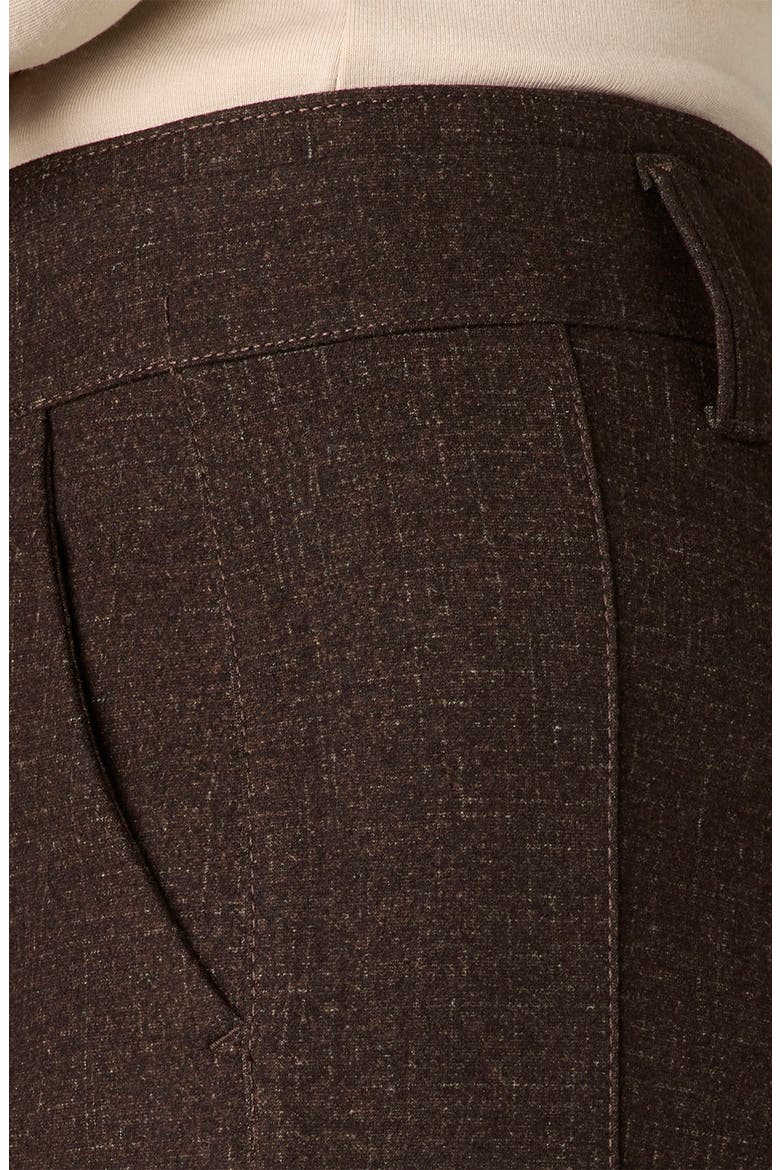 Teagan High Waist Ankle Pants, Alternate, color, COLD BREW