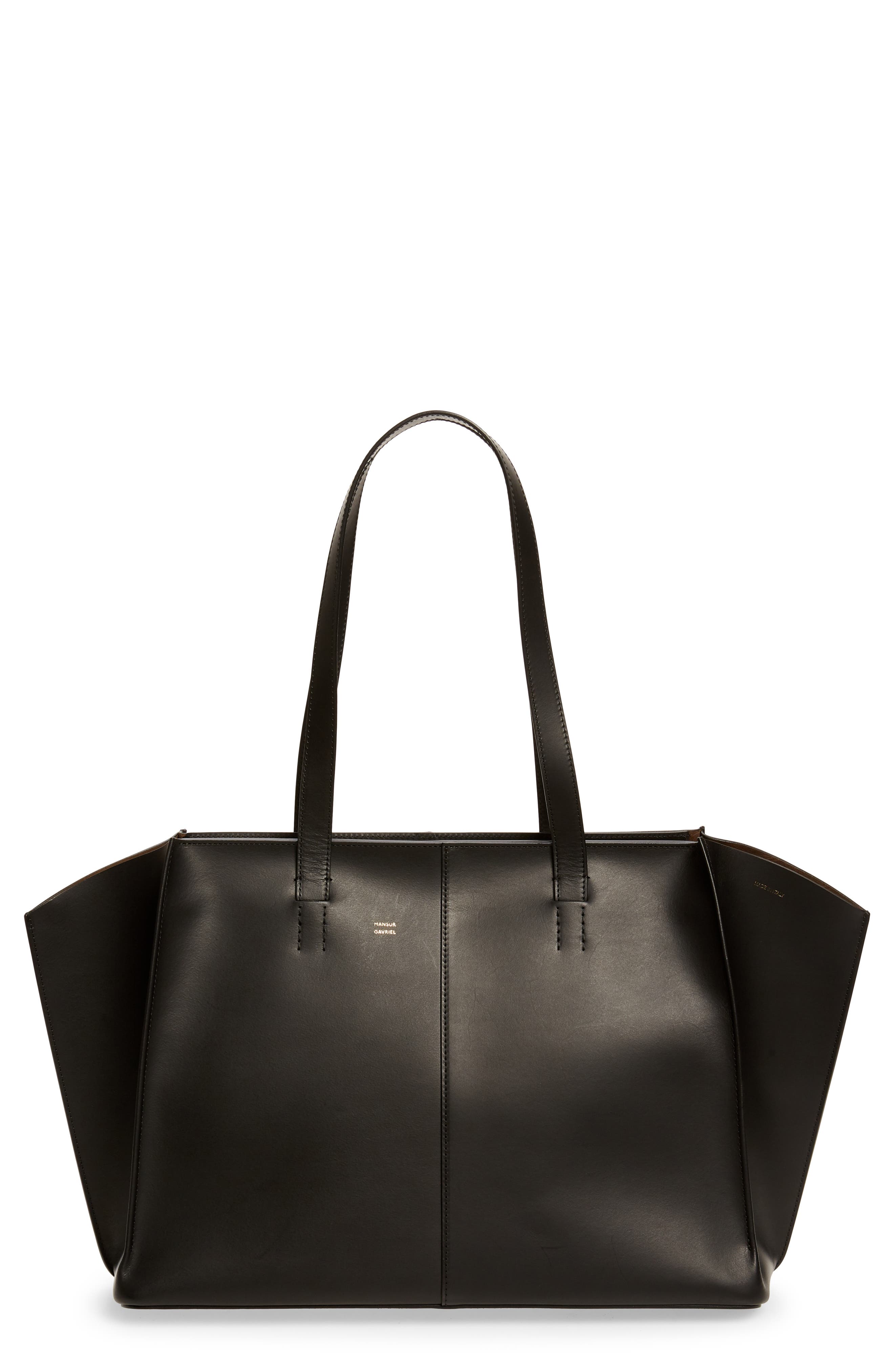 Mansur Gavriel Zip Multitude Leather Tote (Women) | Nordstrom