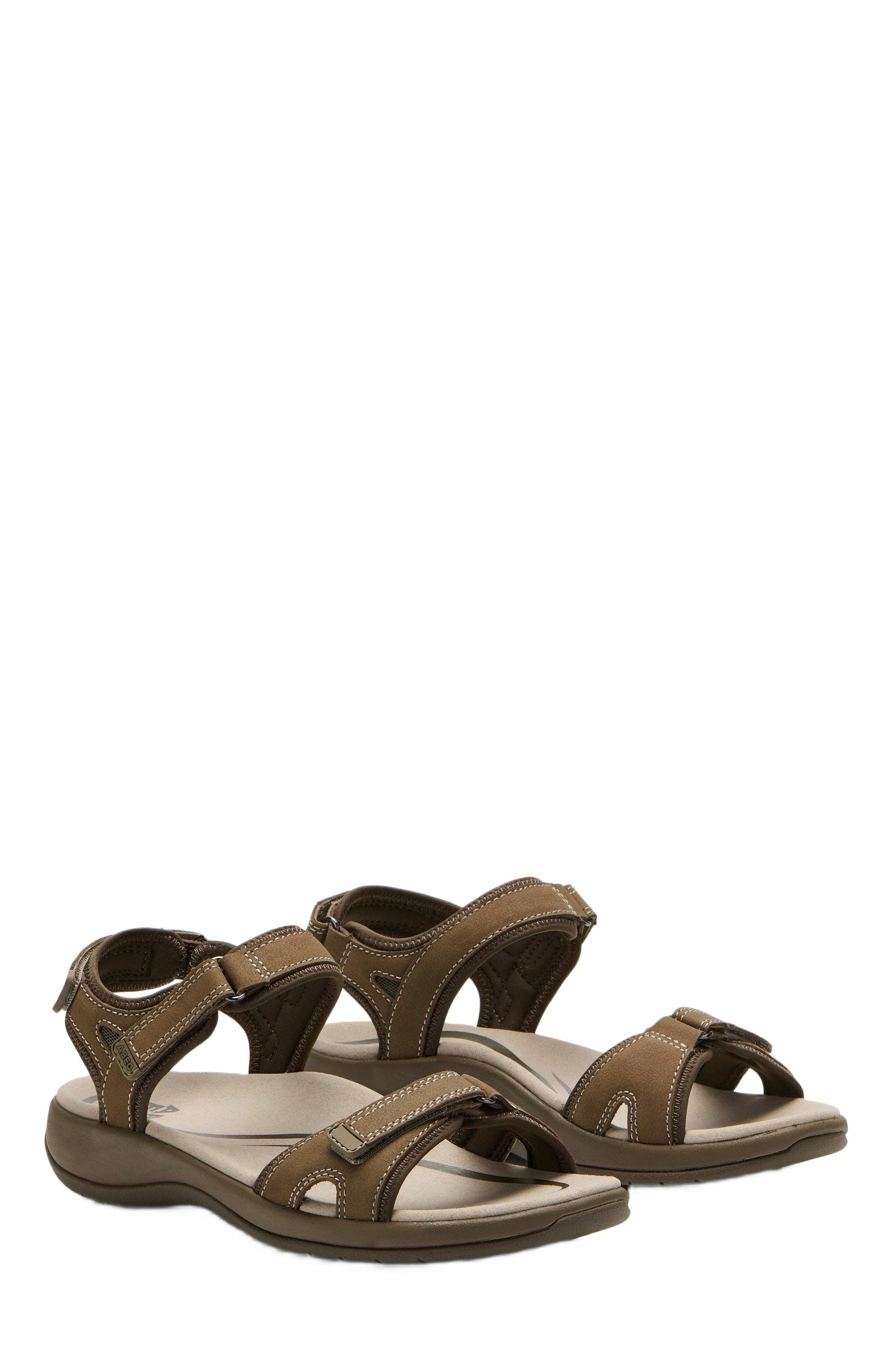 Goleta Sandal, Alternate, color, Brown - Regular