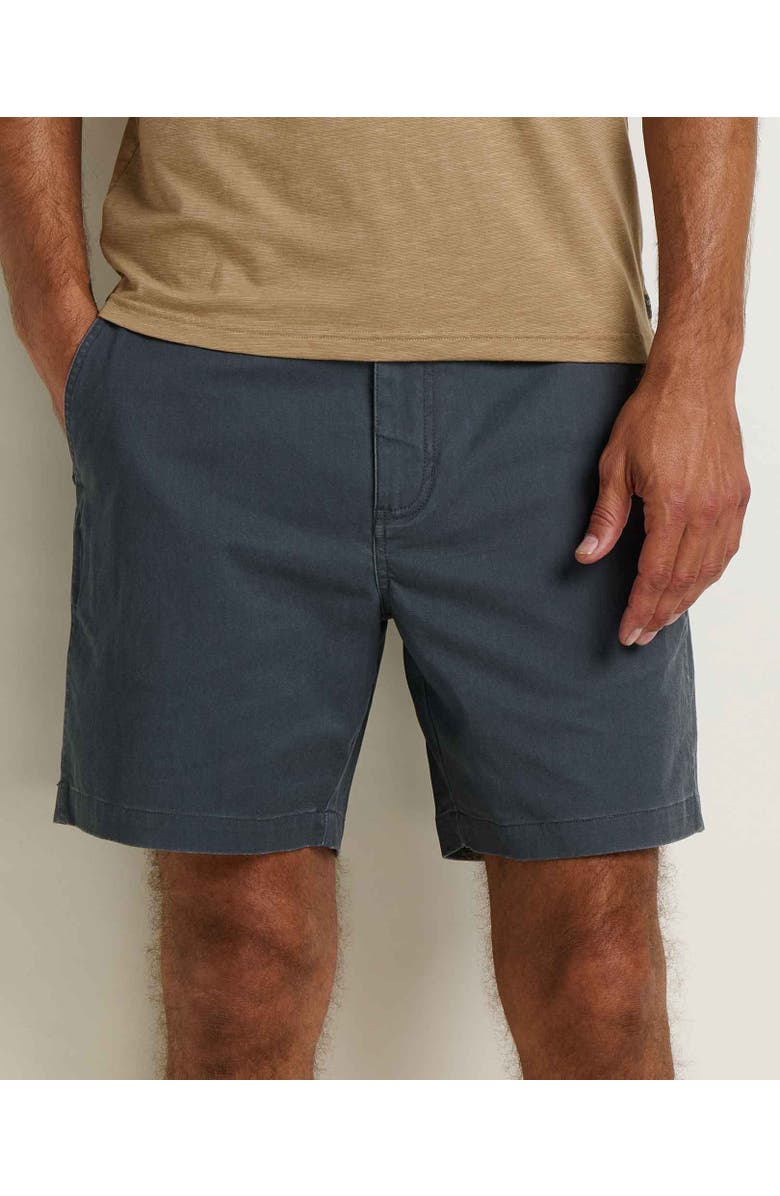 Toad & Co Mission Ridge Chino Short, Alternate, color, Iron