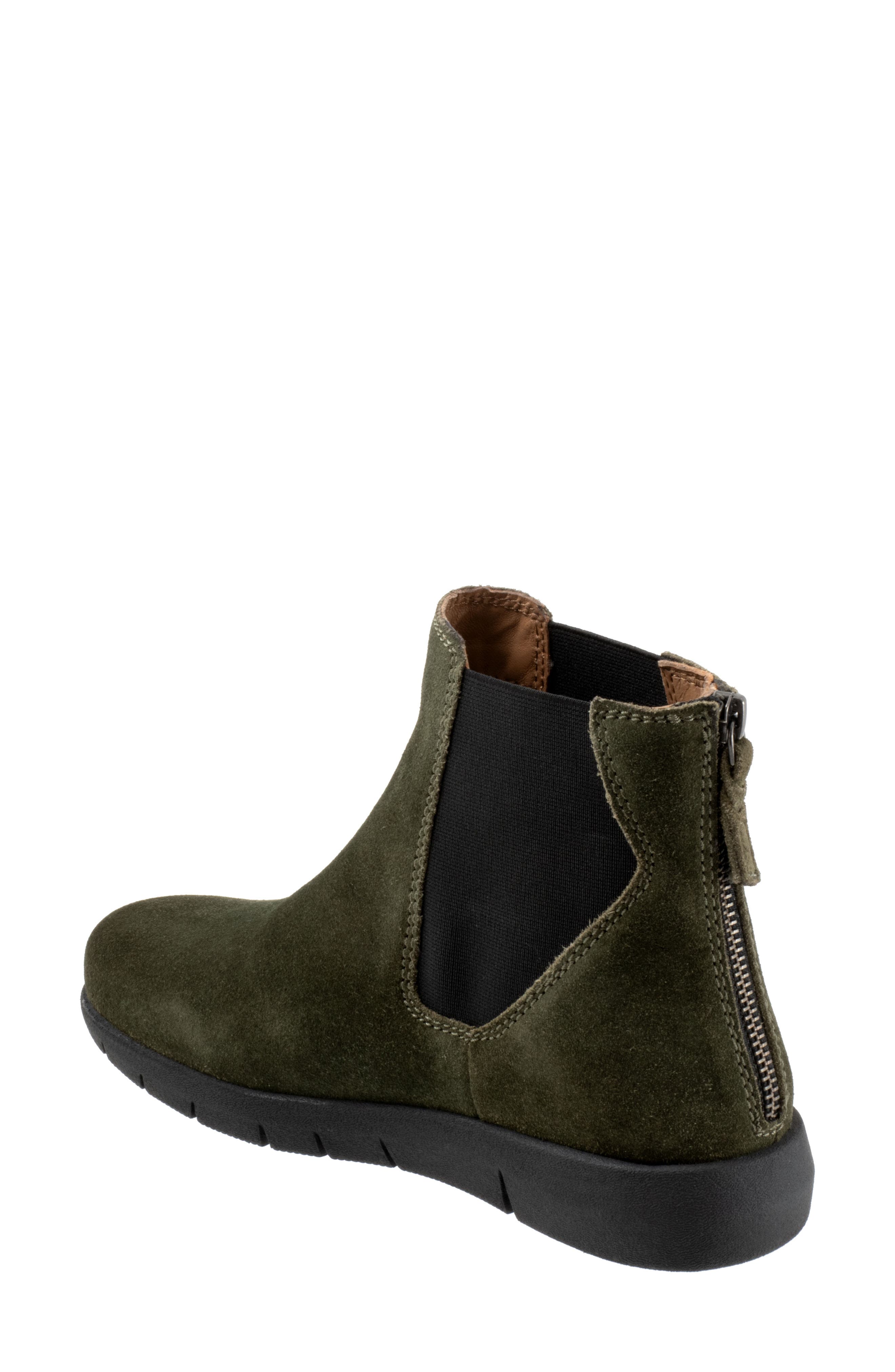 Albany Chelsea Boot, Alternate, color, DARK GREEN