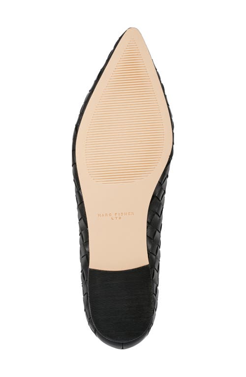 Marc Fisher Ltd Damaria Pointed Toe Flat In Black