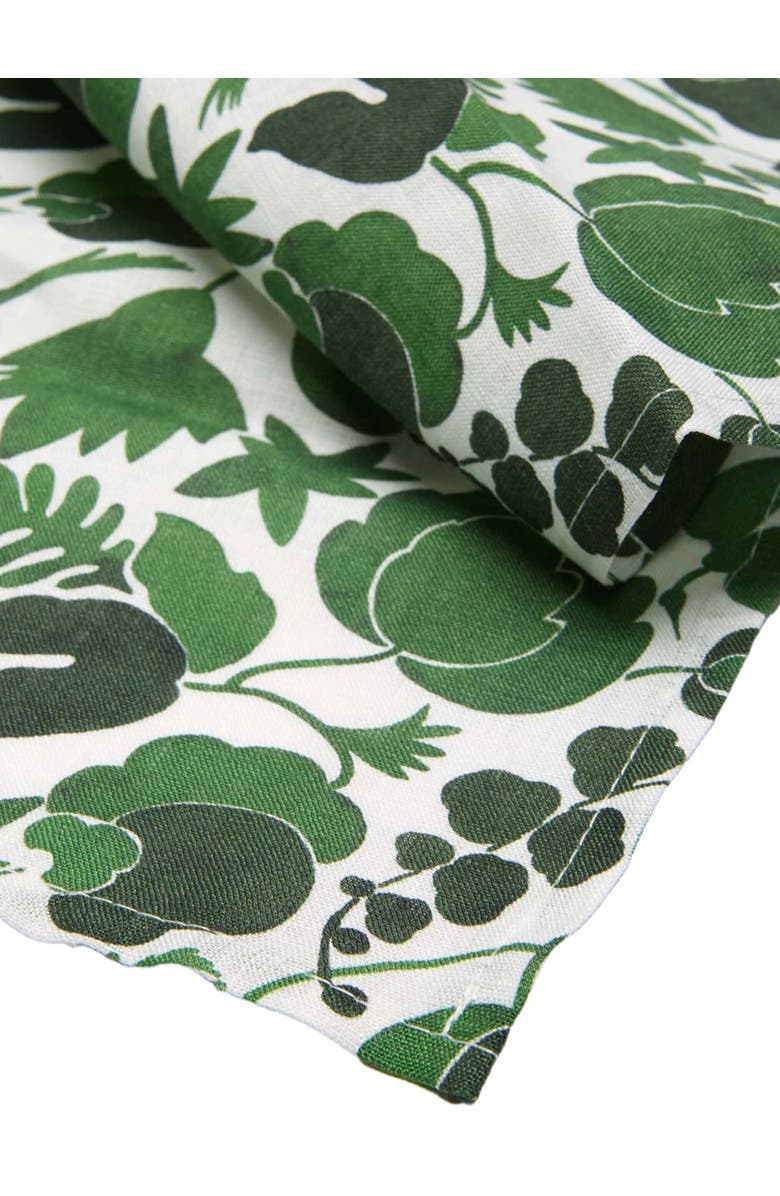 La DoubleJ Large Napkins Set Of 2, Alternate, color, Wildbird Small Green