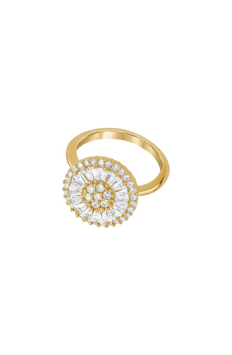 Bearfruit Jewelry Elise Statement Cocktail Ring, Main, color, Gold
