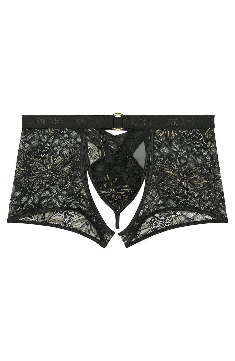 WOH Pure Seduction Boxer String, Main, color, Black