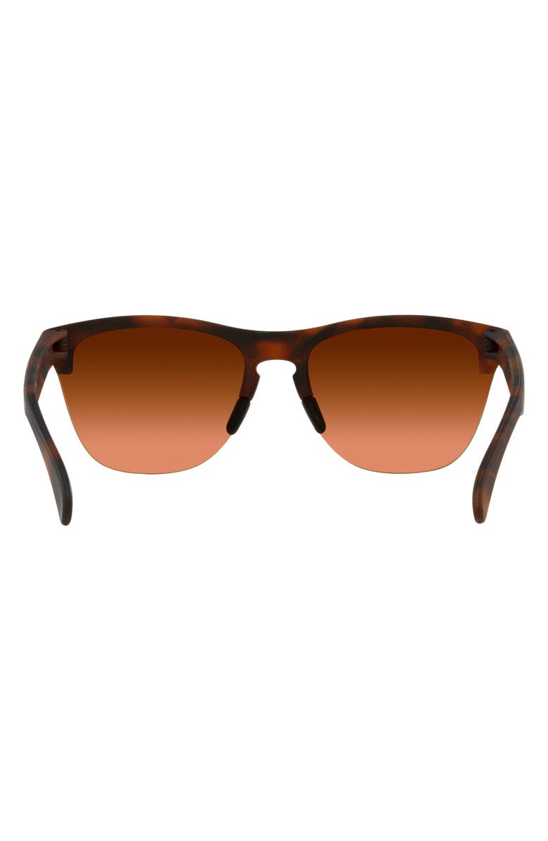 Oakley Frogskins Lite 63mm Gradient Oversized Round Sunglasses, Alternate, color,