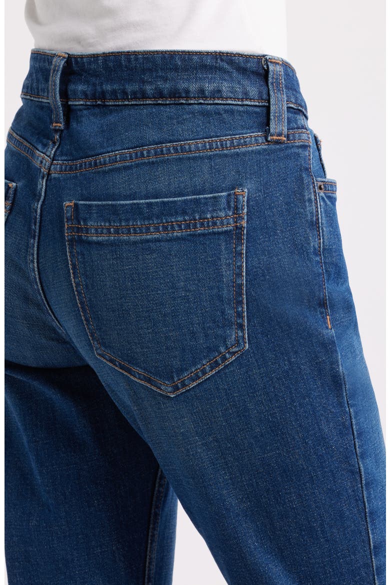 Low Rise Bootcut Jeans, Alternate, color, PACIFIC