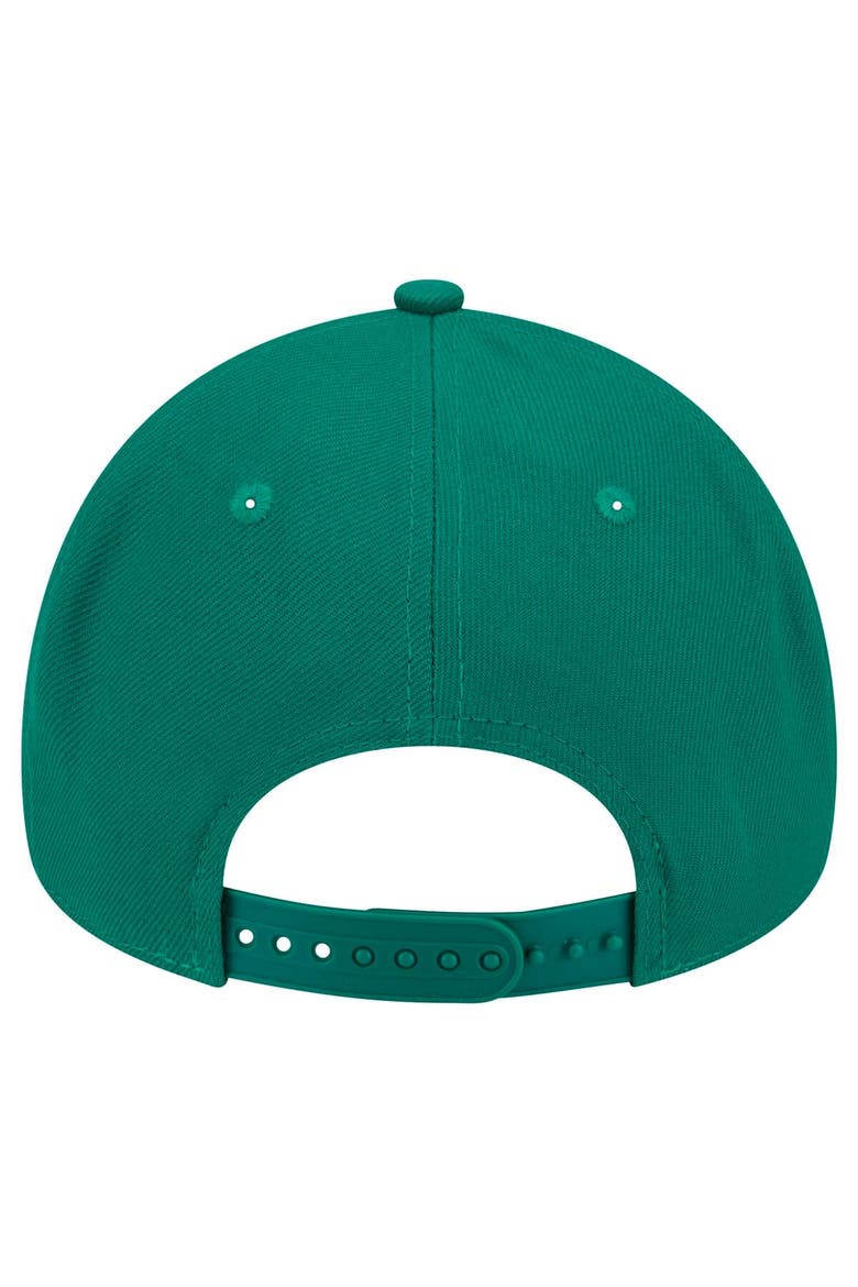 Men's New Era  Kelly Green Dallas Stars Core A-Frame 9FORTY Adjustable Hat, Alternate, color, Kelly Green