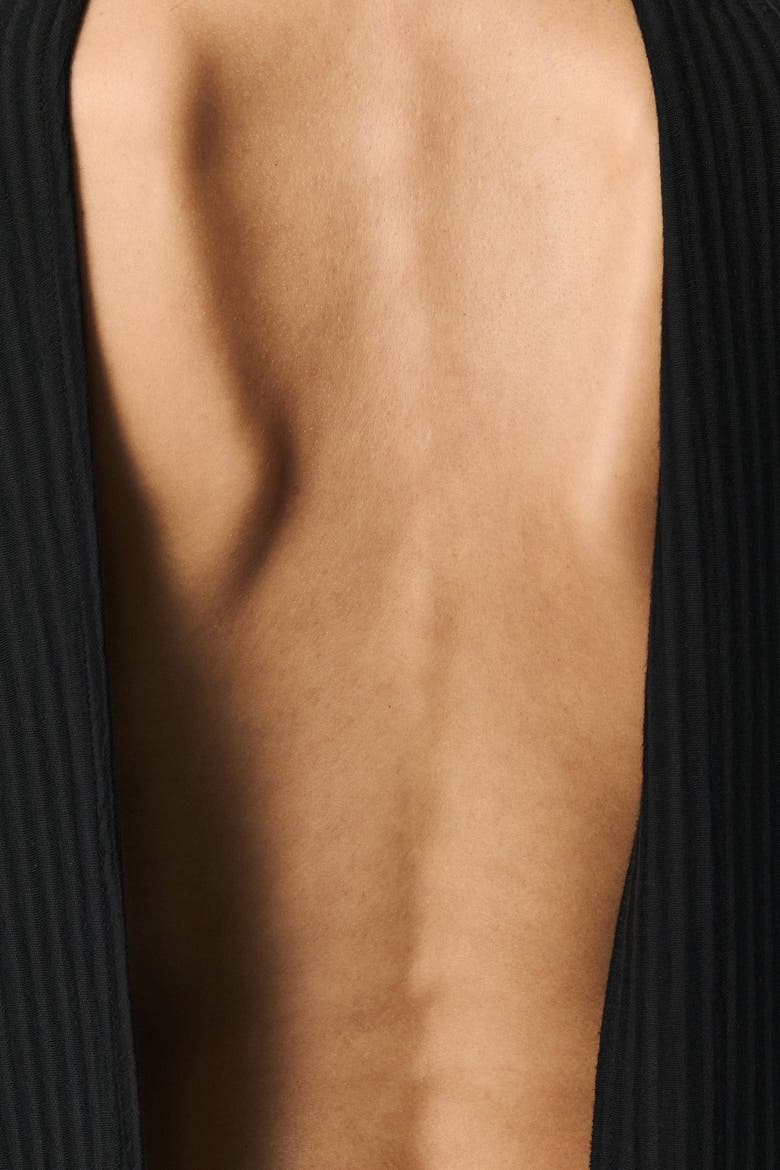 Della Dress, Alternate, color, Black