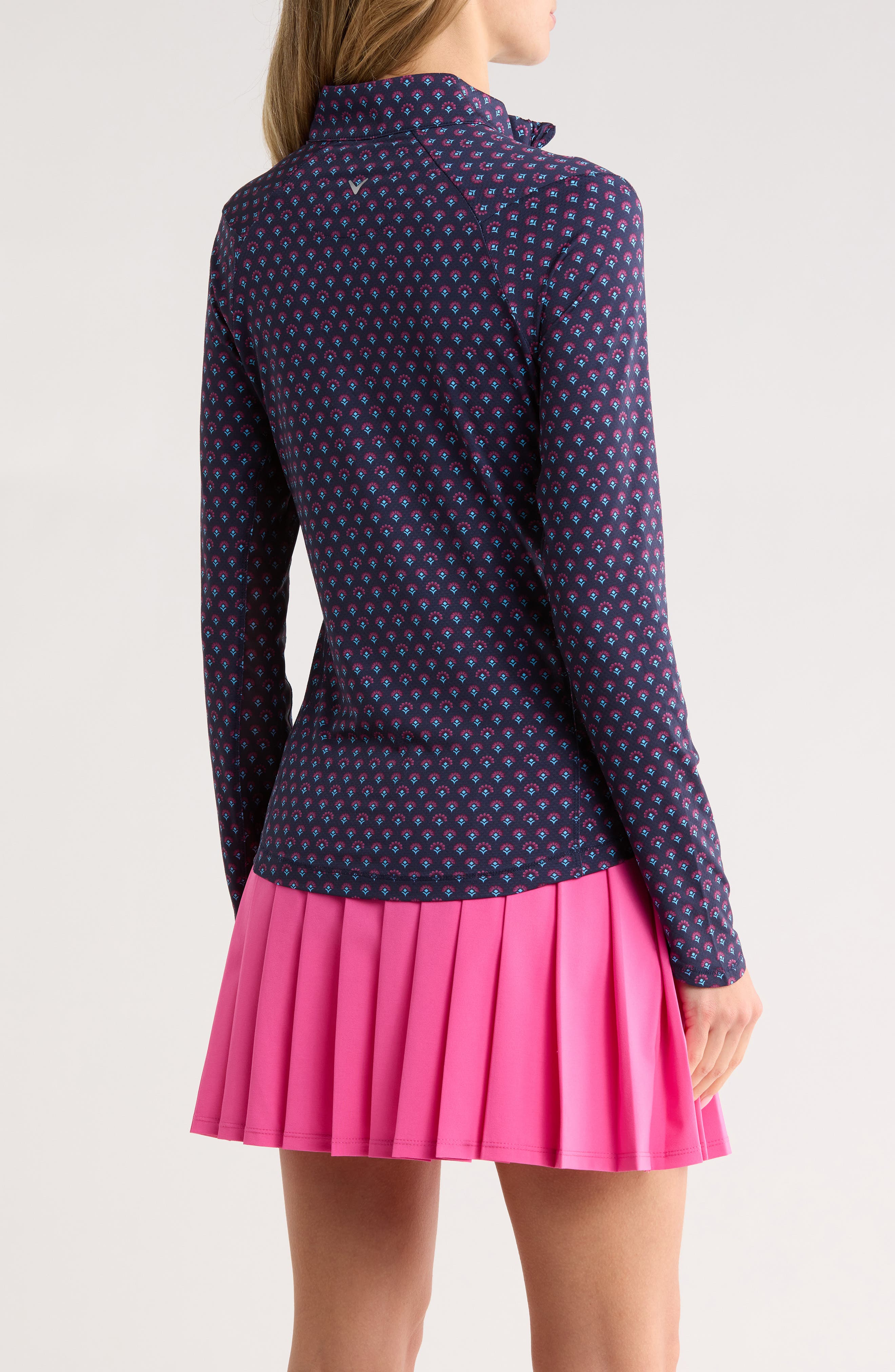 Gradient Geo Sun Quarter Zip Pullover - image 2