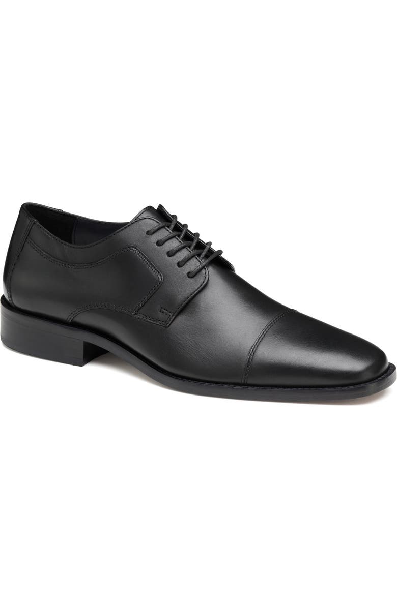 Johnston & Murphy Novick Cap Toe Derby - Wide Width Available, Main, color,