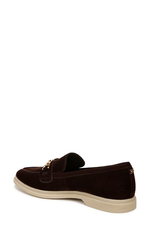 Sam Edelman Kyana Bit Loafer Cafe Noir Brown Leather