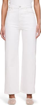 DL1961 Karmine Refined High Waist Ankle Wide Leg Jeans