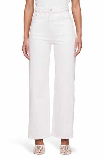 Karmine Refined High Waist Ankle Wide Leg Jeans