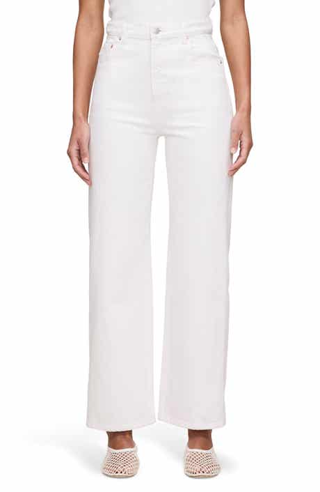 DL1961 Karmine Refined High Waist Ankle Wide Leg Jeans