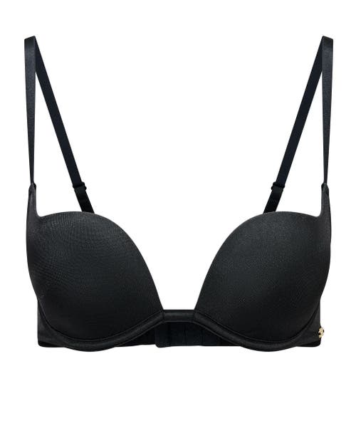 Adore Me Gianina Push Up Plunge Bra In Black