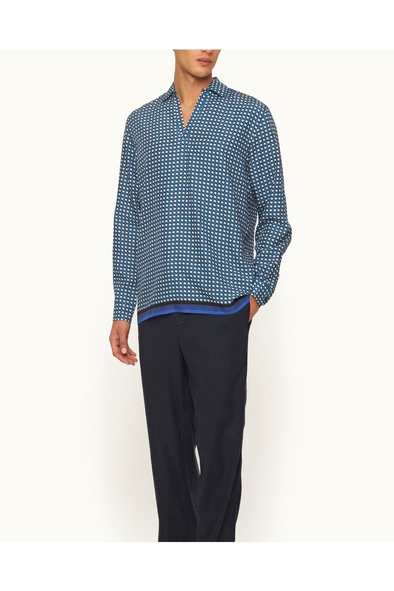 Ridley Relaxed-Fit Shirt, Main, color, Catalina Blue