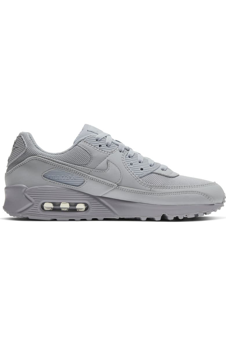 Nike Air Max 90 Sneaker, Alternate, color, 001 Wlfgry/Wlfgry