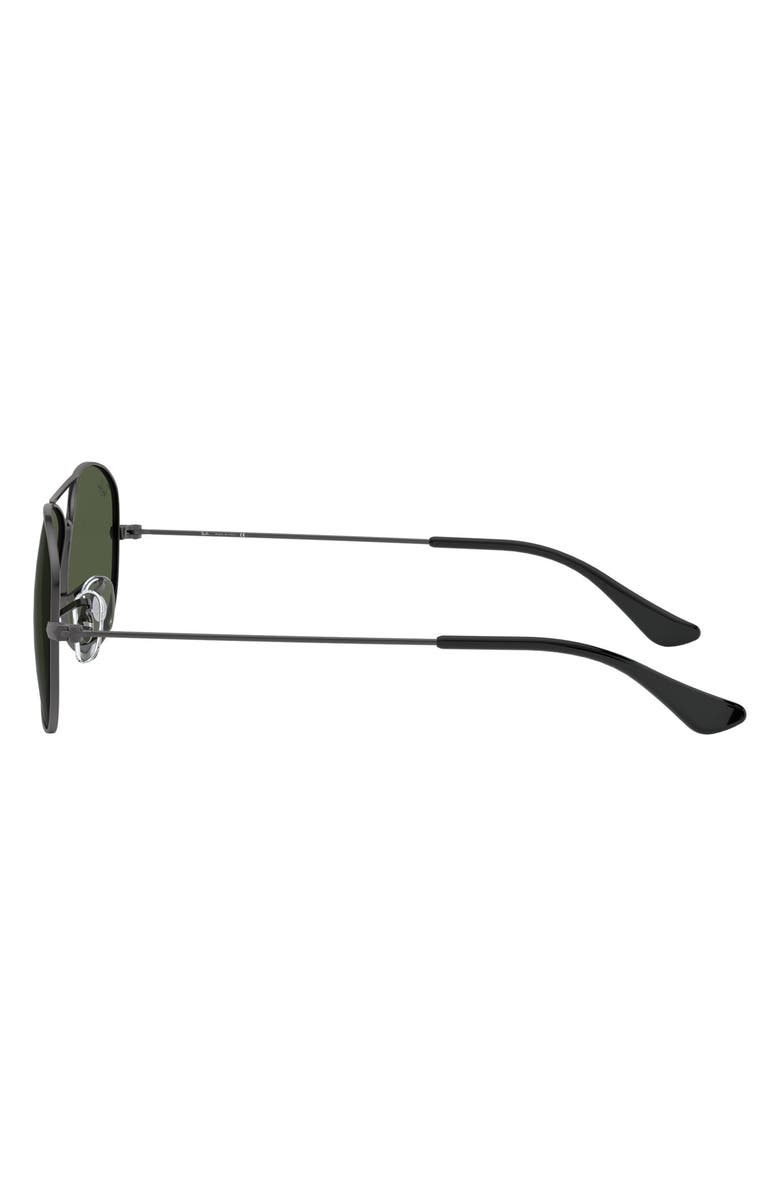 Ray-Ban Cockpit 56mm Aviator Sunglasses, Alternate, color,