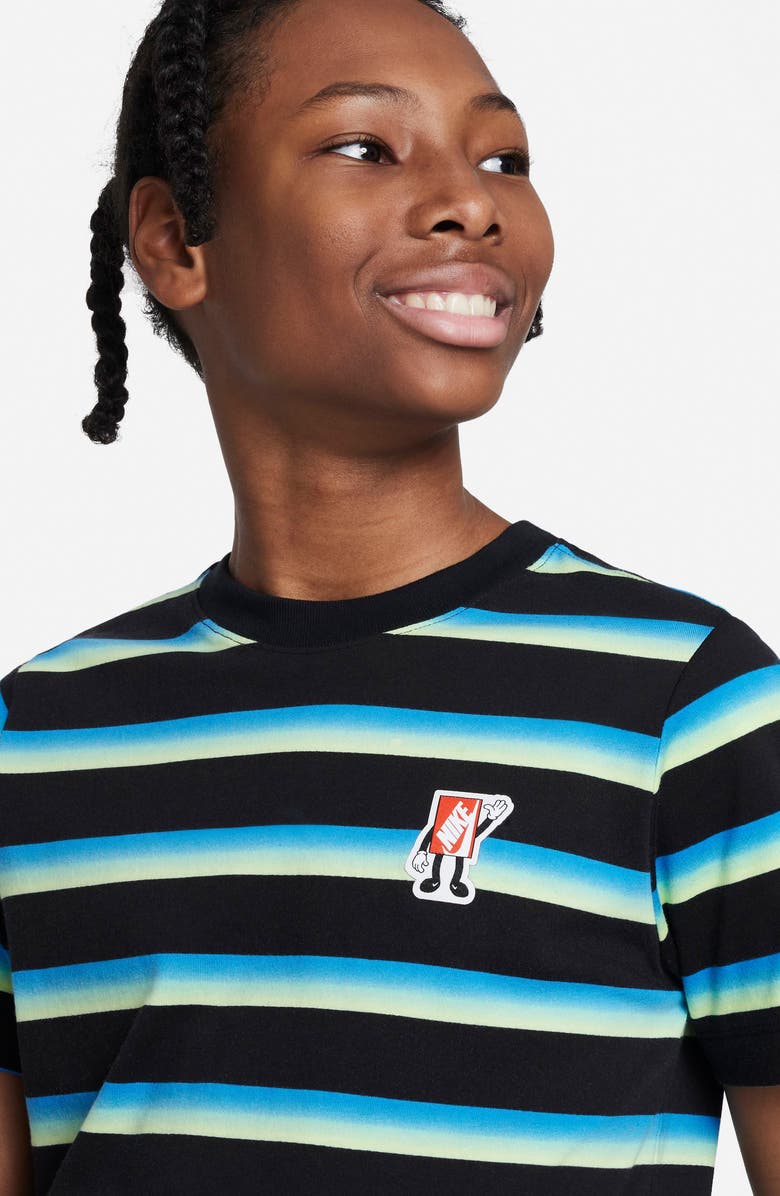 Nike Kids' Sportswear Cotton Graphic Tee, Alternate, color, 