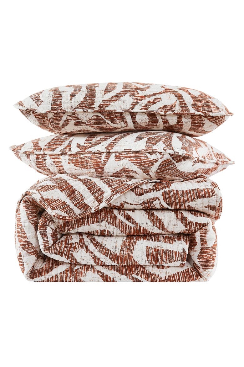 Khari Quilt & Sham Set, Main, color, RUST