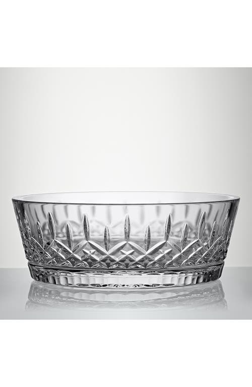 WATERFORD WATERFORD LISMORE CRYSTAL LOW BOWL